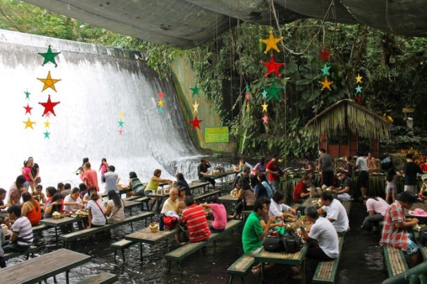 Waterfalls Restaurant Villa Escudero San Pablo City 2