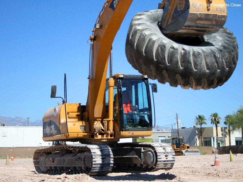 Drive a 1000Pound Excavator at Dig This Las Vegas The AdvenTourist